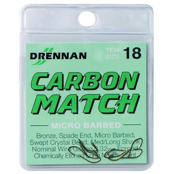 drennan carbon match hooks