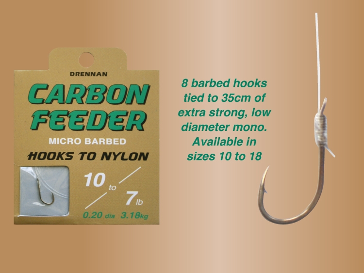drennan carbon feeder hooks