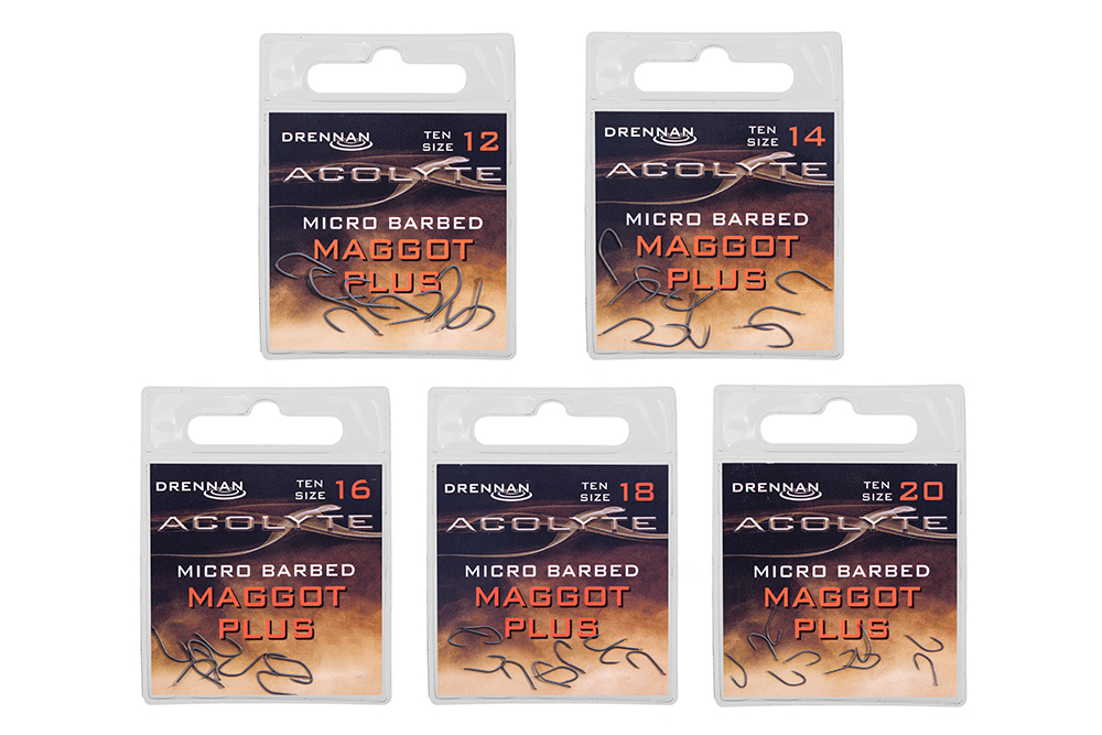 Drennan Acolyte Maggot Plus Hooks