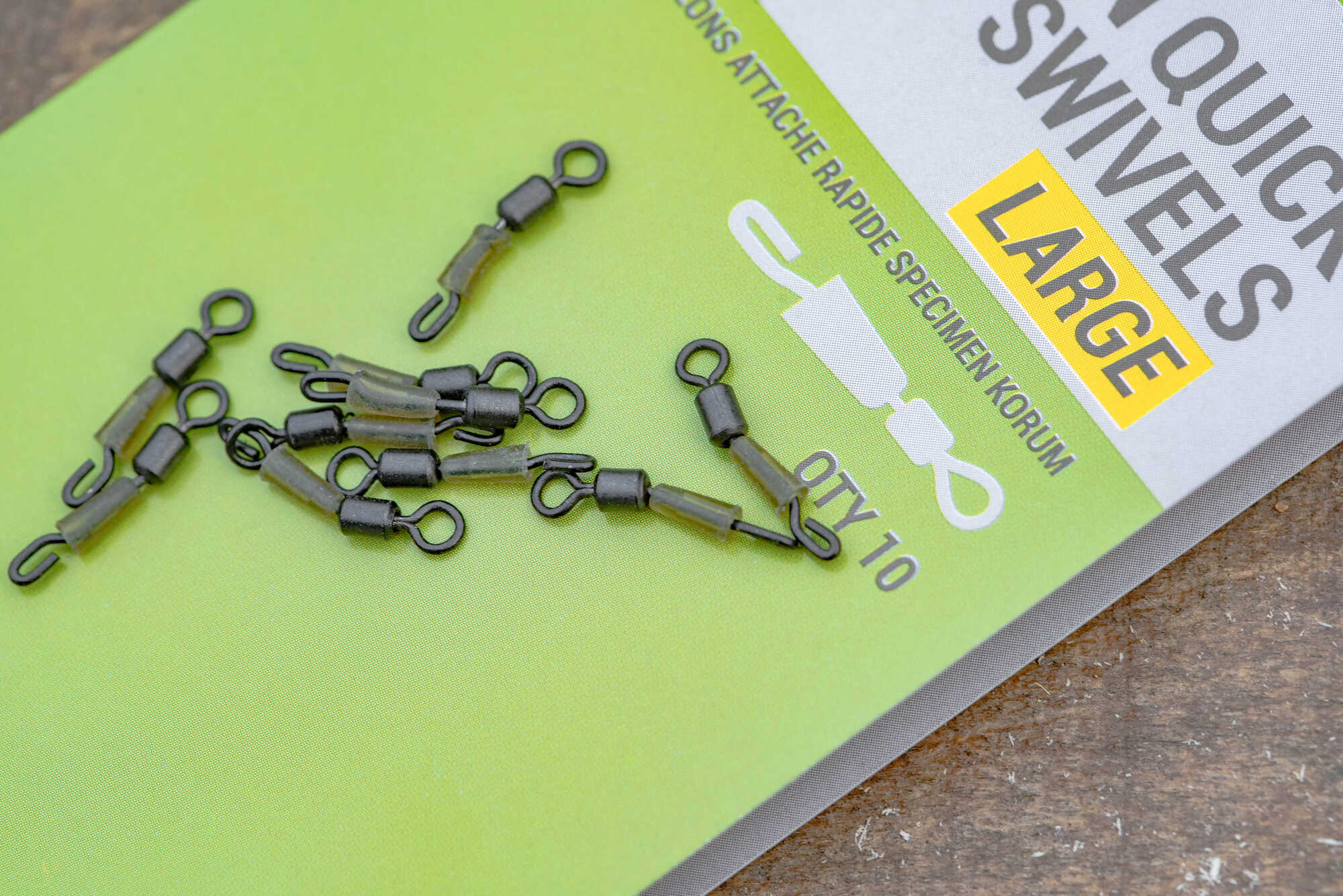 Korum Specimen Quick Snap Swivels