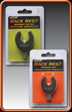 ESP Back Rests - for full Duplon or Abbreviated handles