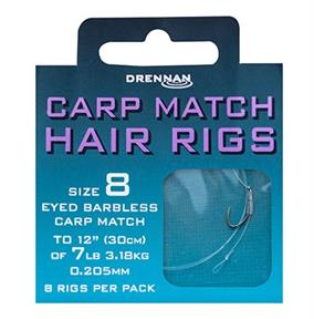 Drennan Carp Hair Rigs - Ready Tied Hair Rigs