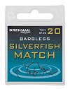 Drennan Silverfish Match Barbless Spade-End Hooks