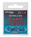 Drennan Carp Maggot Barbless Spade-End Hooks