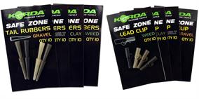 Korda Safe Zone Tail Rubbers & Lead Clips
