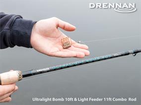 Drennan Ultralight 10ft Bomb / 11ft Feeder Combi Rod