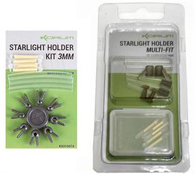 Korum Starlight Holder Kits - 3mm, Multi-Fit and Refill Packs