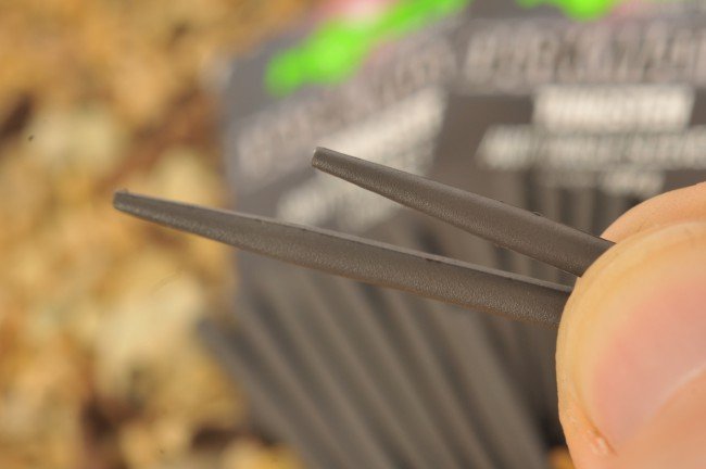 Korda Dark Matter Tungsten Anti Tangle Sleeves (Long) - Carp Fishing Nails - 8 Pack, Original Packaging
