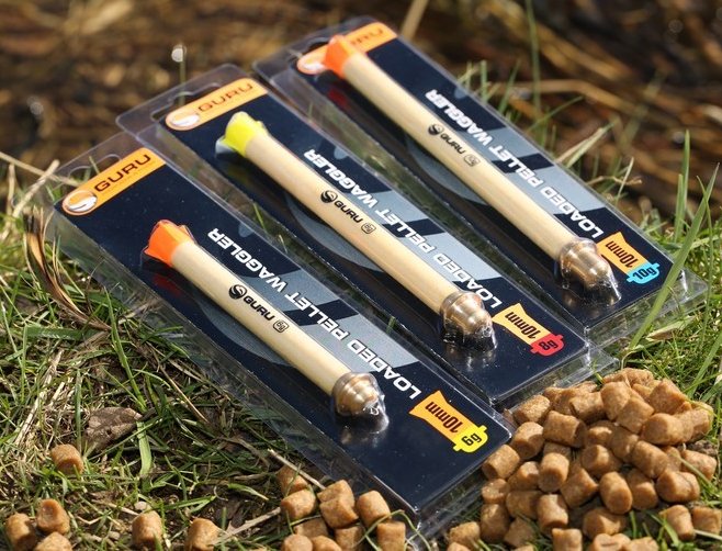 guru pellet waggler rig with bands
