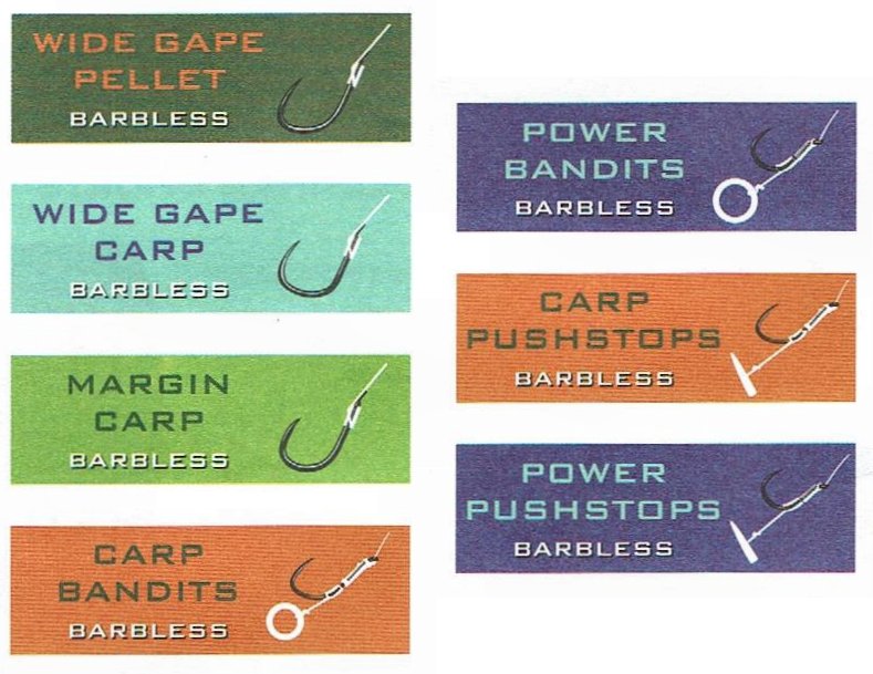 Garbolino Barbless Power Pellet Commercial Spare Hooklengths