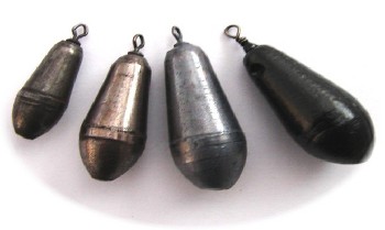 Arlesey Swivel Bomb Weight Leger Sinkers 14g 6 Pack 