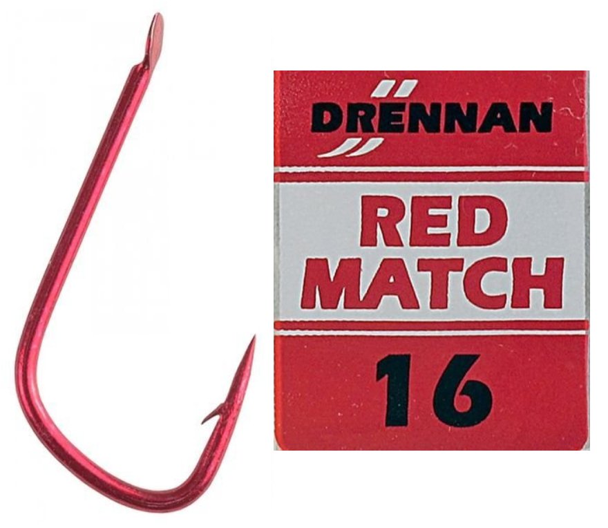 Drennan Red Match Microbarbed Hooks - Matchman Supplies