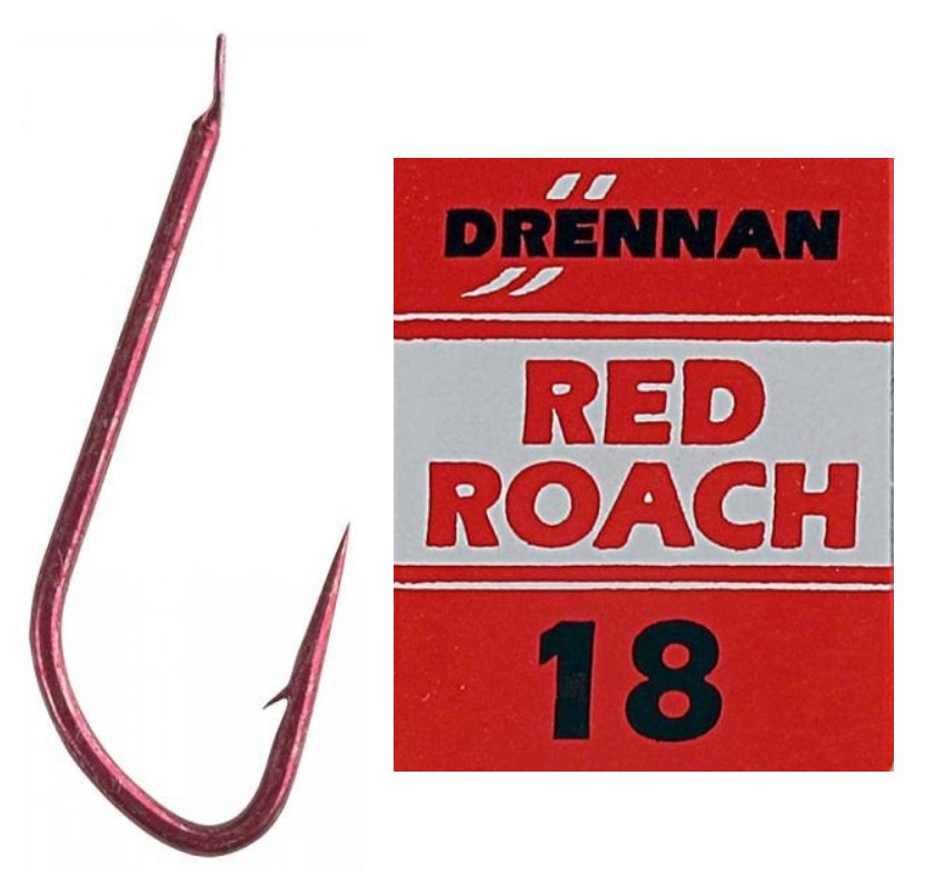 Drennan Micro Barbed Red Maggot Hooks