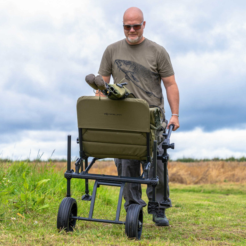 Korum S23 Twin Wheel Barrow Kit-3