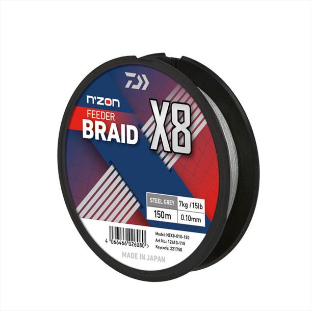 Daiwa N'Zon Feeder Braid X8