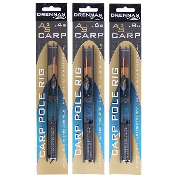 Drennan AS3 Carp Pole Rigs