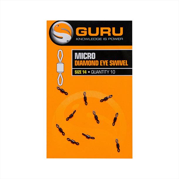 Guru Micro Diamond Eye Swivel Size 14