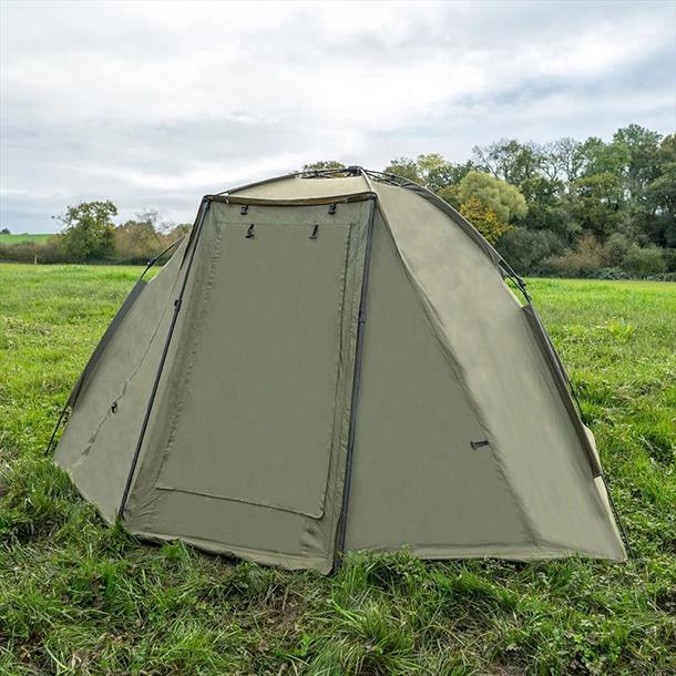 Korum Recoil Overnight Shelter and Skull Cap