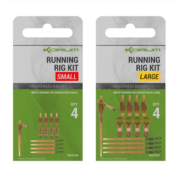 Korum Smokescreen Running Rig Kits