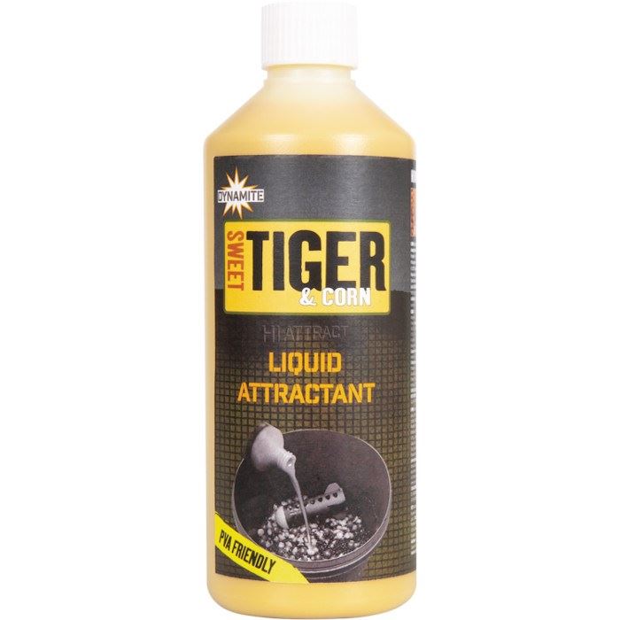 Dynamite Baits Sweet Tiger and Corn Liquid Attractant 500ml - DY1265
