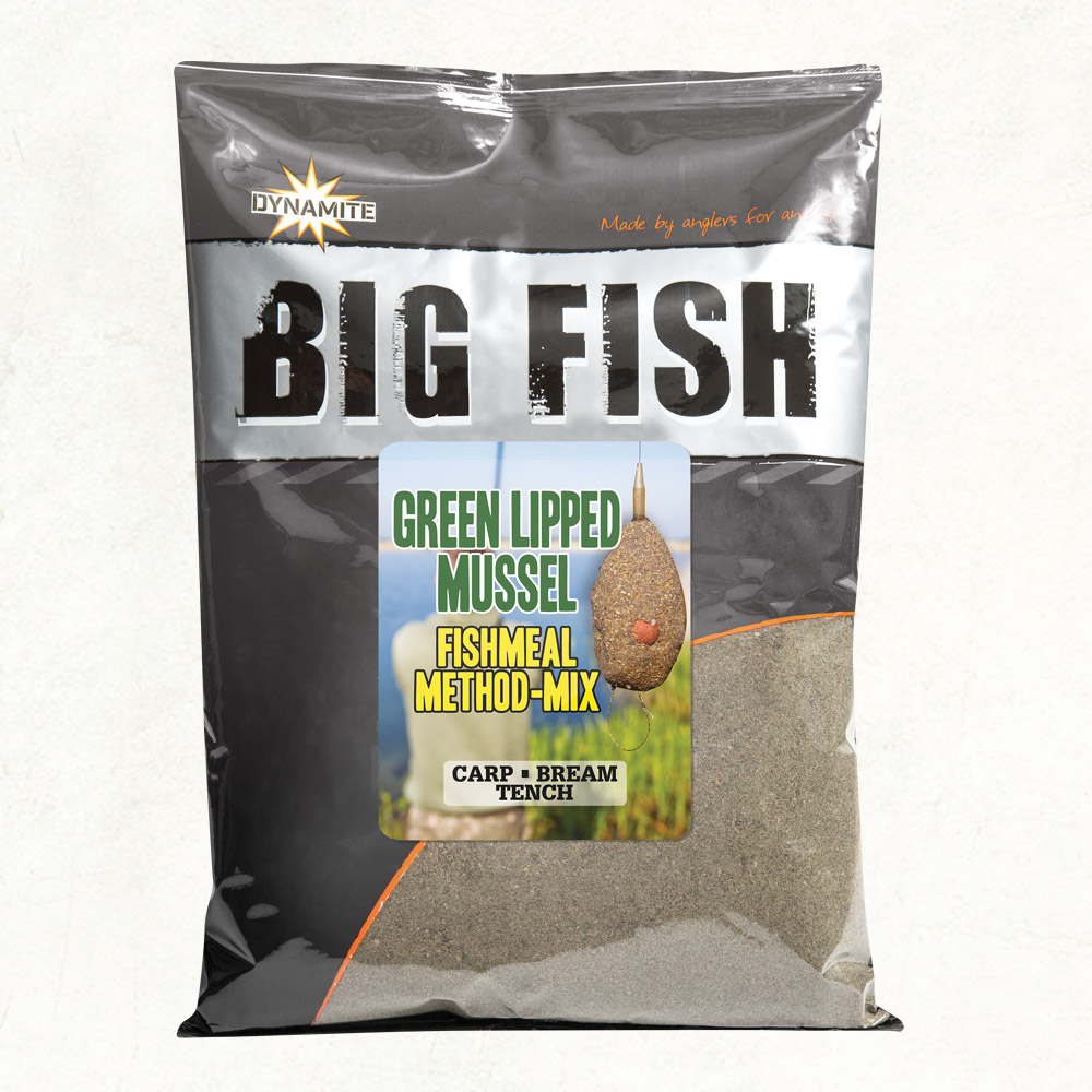 Dynamite Baits Big Fish Green Lipped Mussel Fishmeal Method Mix