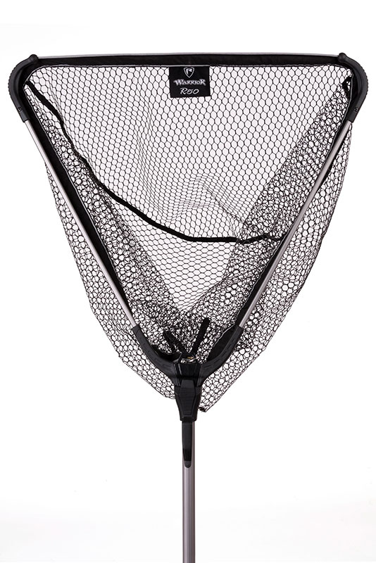 fox rage warrior rubber mesh landing net-1