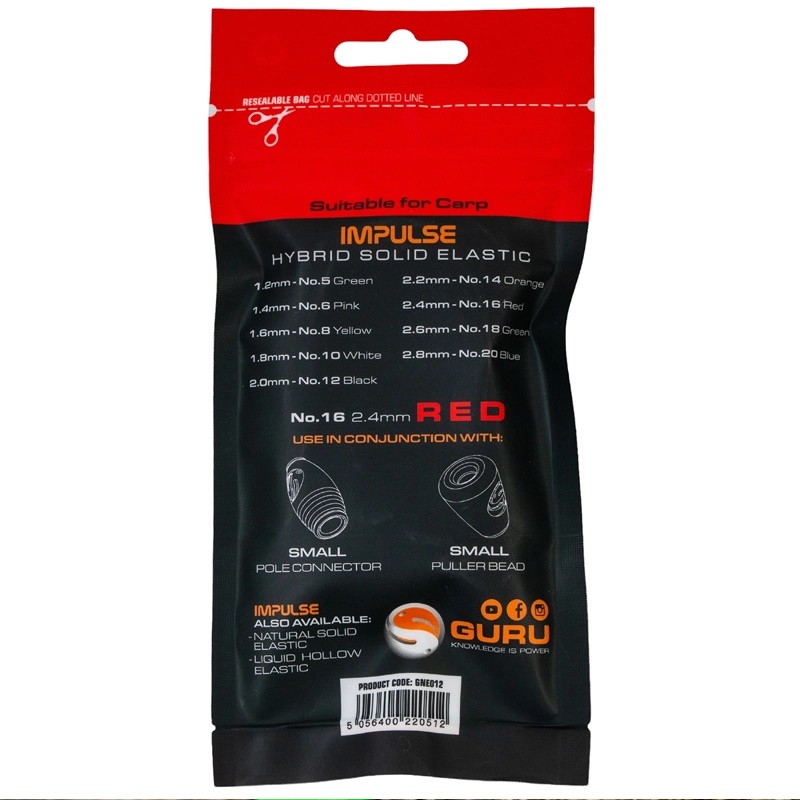 guru impulse hybrid elastic-10