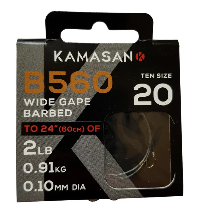 kamasan b560 hooks to nylon-1