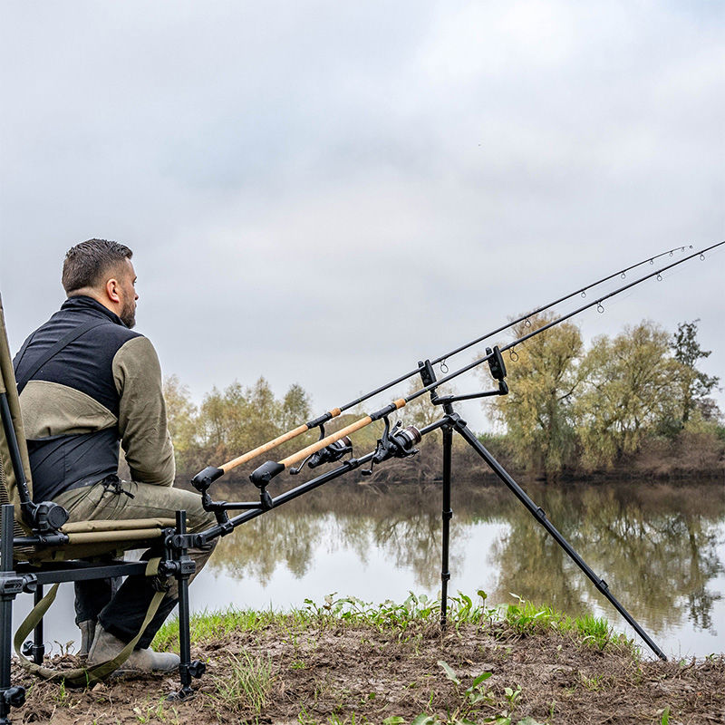 korum progress tripod feeder arm-10