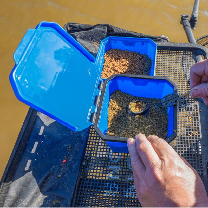 preston flip lid bait tub 3pt-6